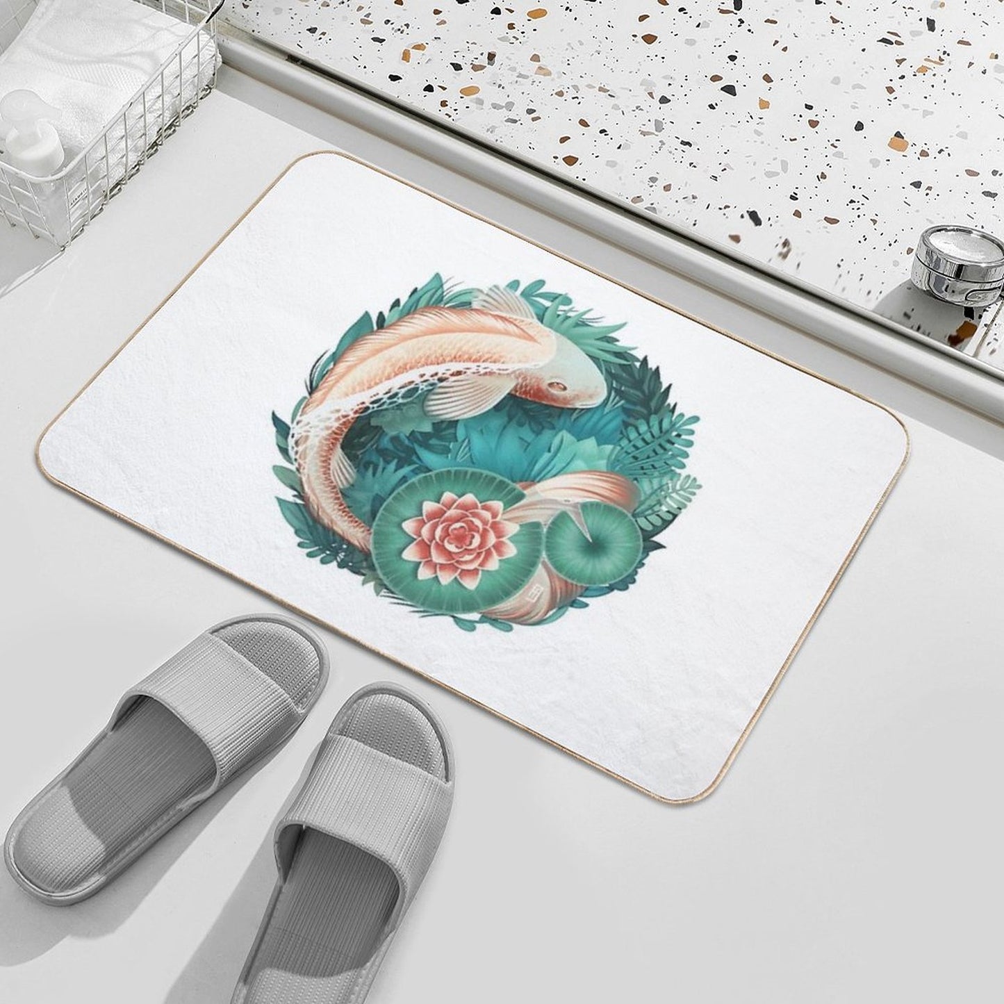 Fish Toxin-Free Bath Mat