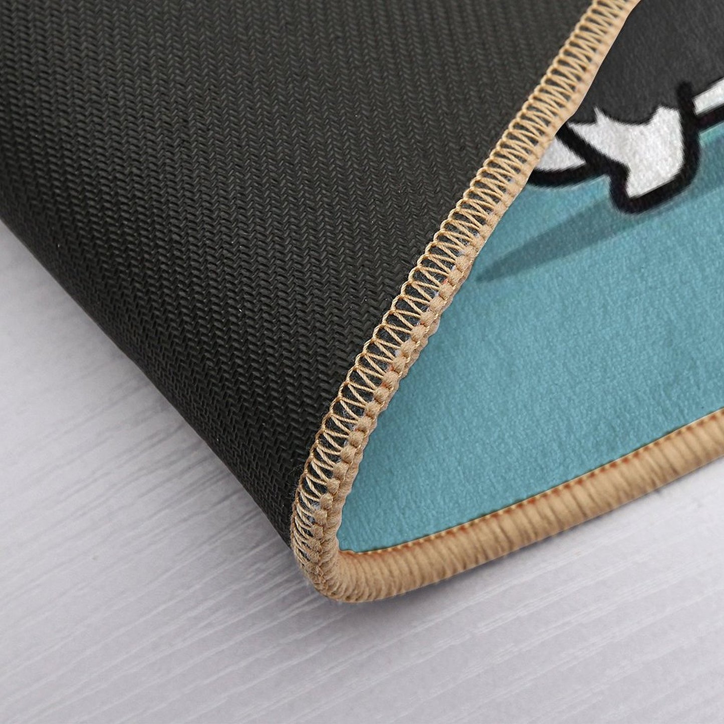 Cute Border Collie Durable Bath Mat