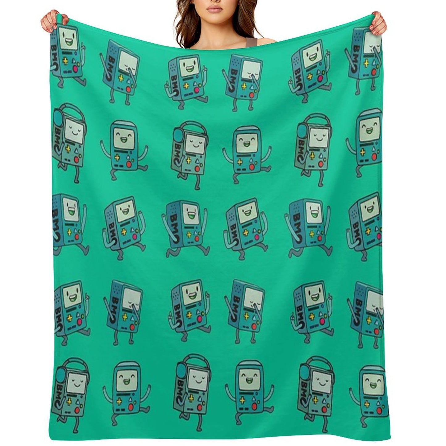 BMO Machine-washable Throw Blanket