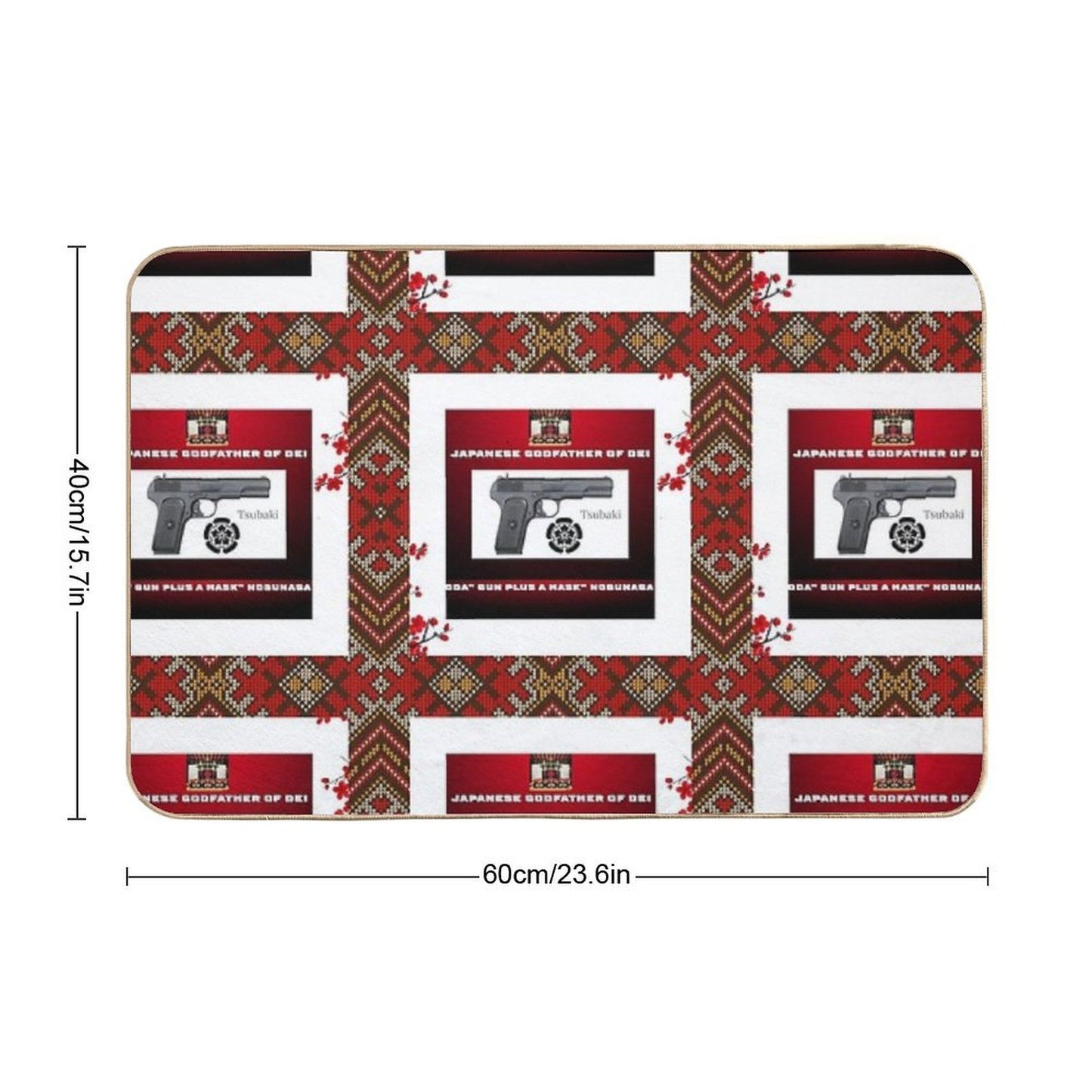 Black Star Easy To Clean Bath Mat