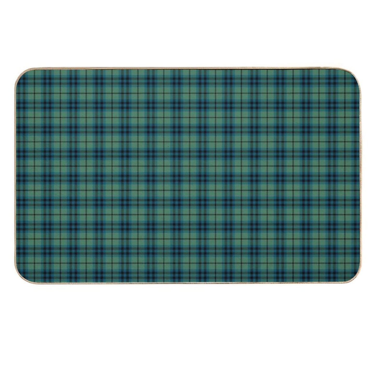 Clan Keith Ancient Tartan Toxin-Free Bath Mat