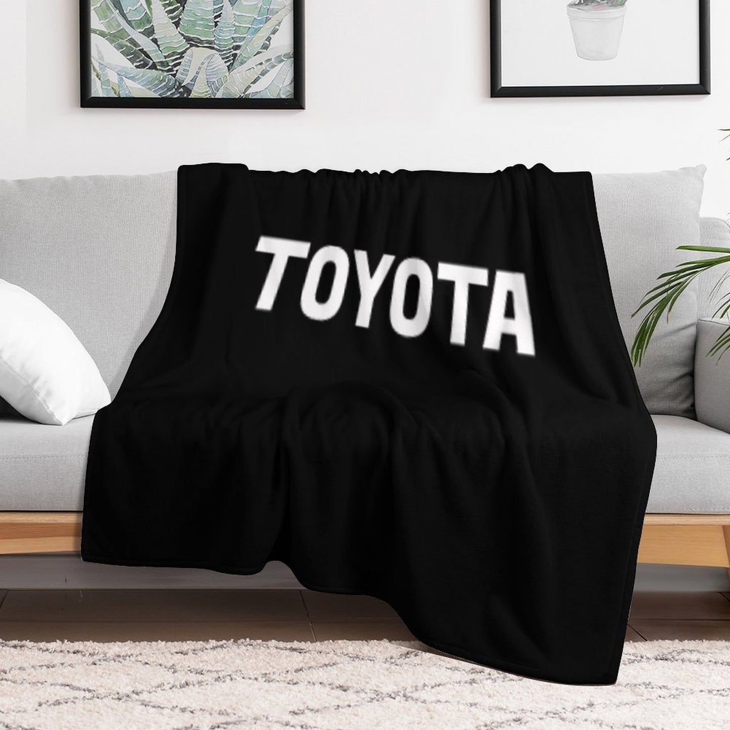 Toyota Machine-washable Throw Blanket