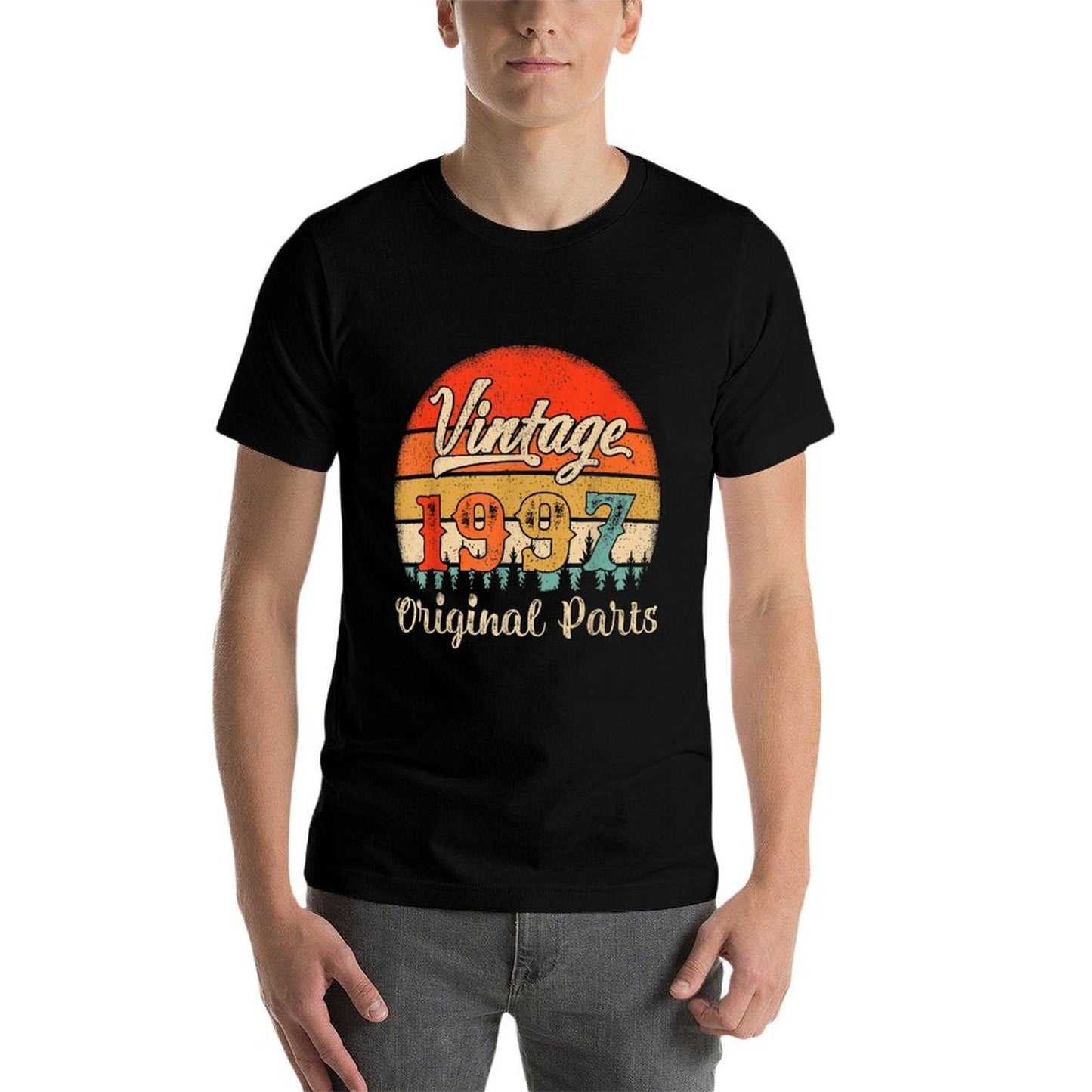 25 Years Old Vintage 1997 Original Parts 25th Birthday Lightweight T-Shirt