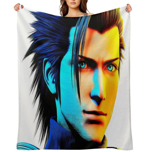 Zack Fair - 1 Compact Throw Blanket
