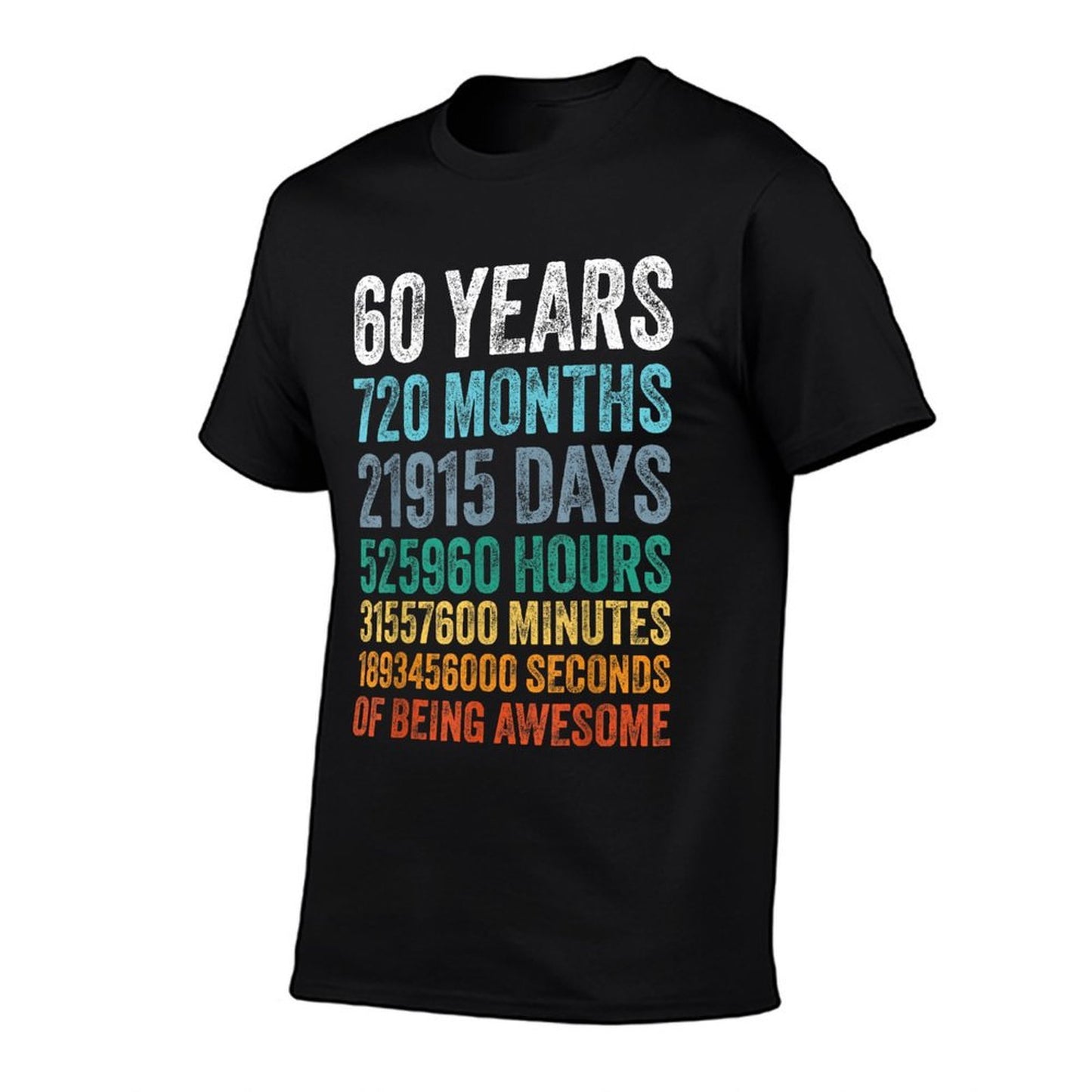 60th Birthday Decoration Men 60yr 60 Year Old Birthday Classic T-Shirt