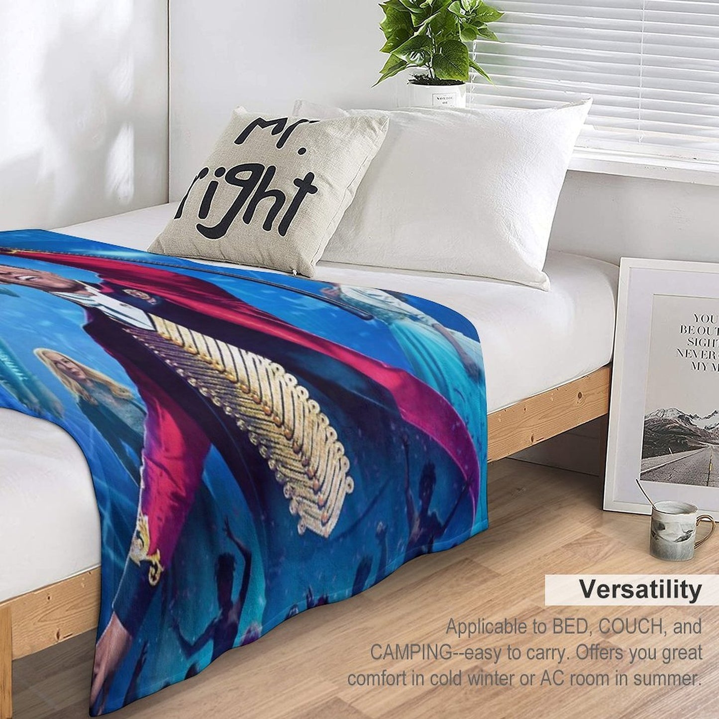 Copy of The Greatest Showman Travel-friendly Throw Blanket
