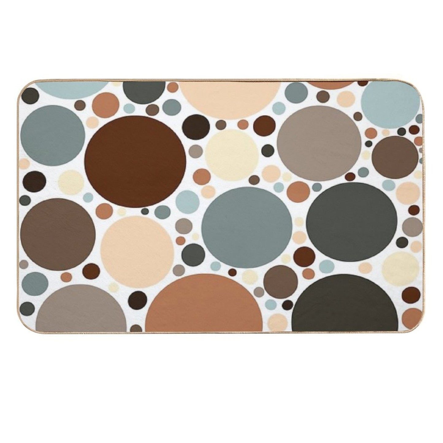 Dots Dots And More Dots Stain-Proof Bath Mat