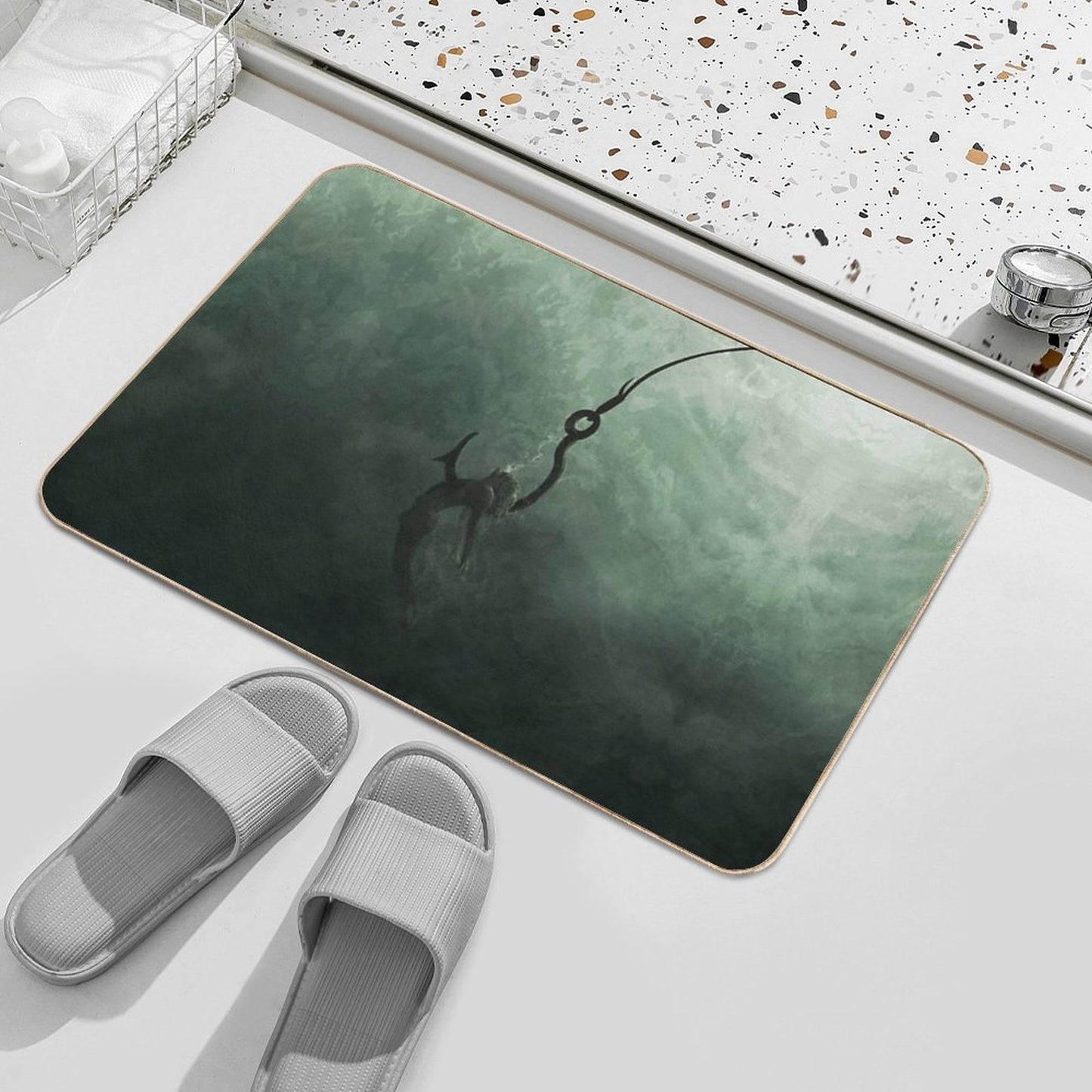 Caught Pet-Safe Bath Mat