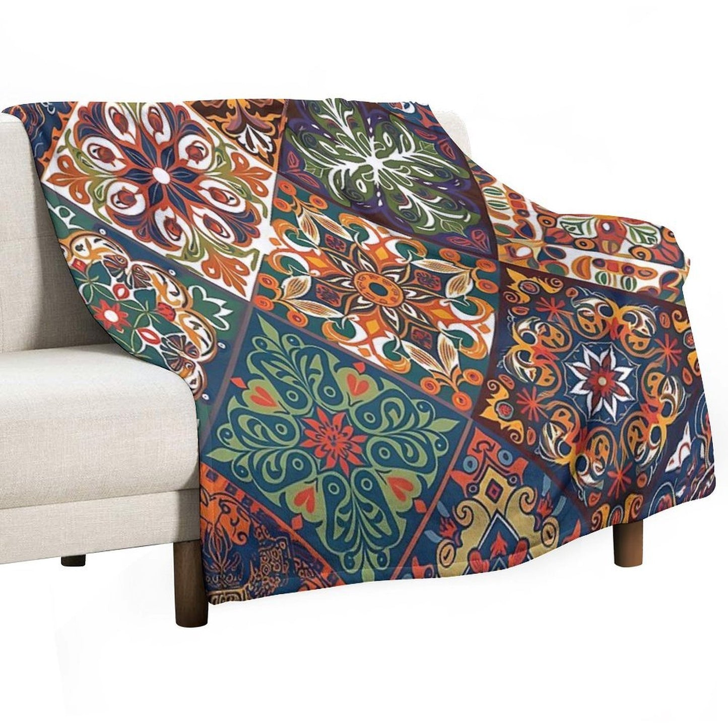 Mosaic of Elegance Comfort Throw Blanket