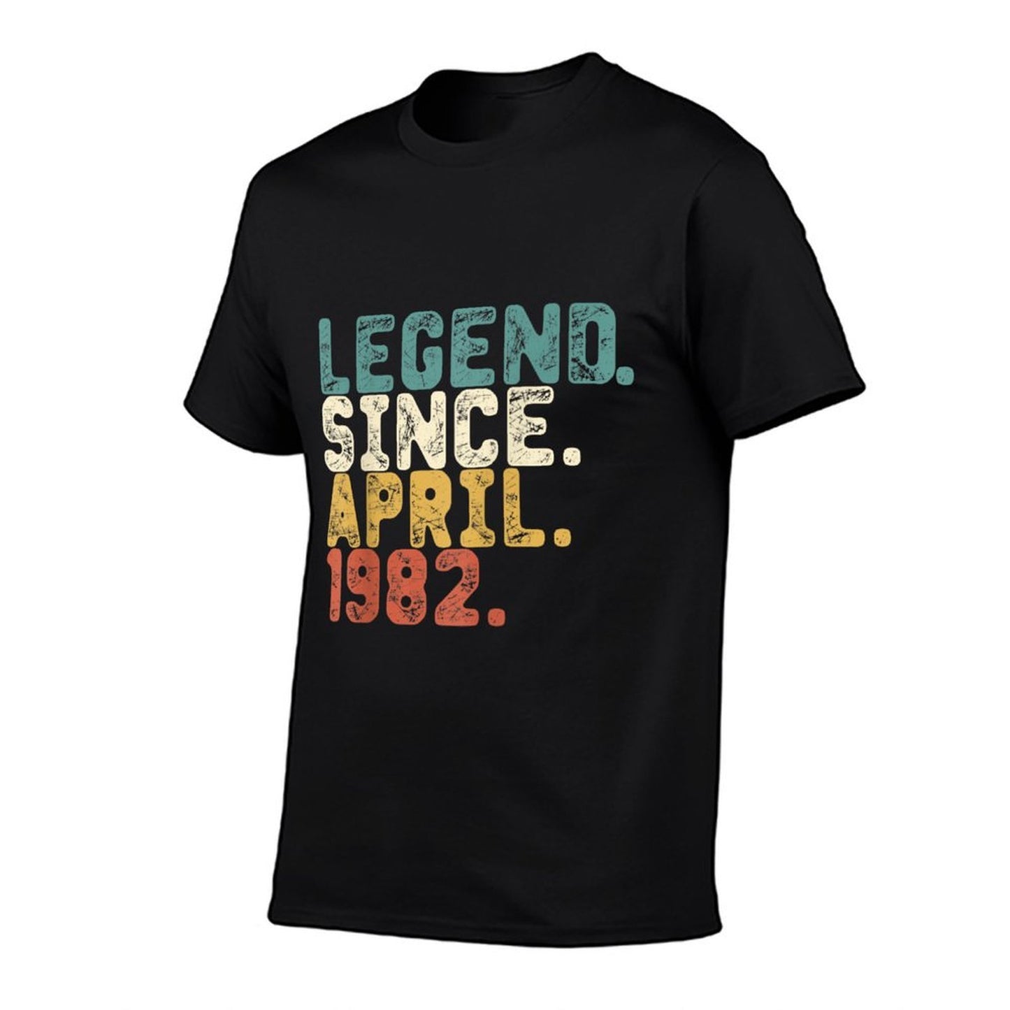 40 Years Old Gifts Legend Since April 1982 40th Birthday Relaxed-fit T-Shirt
