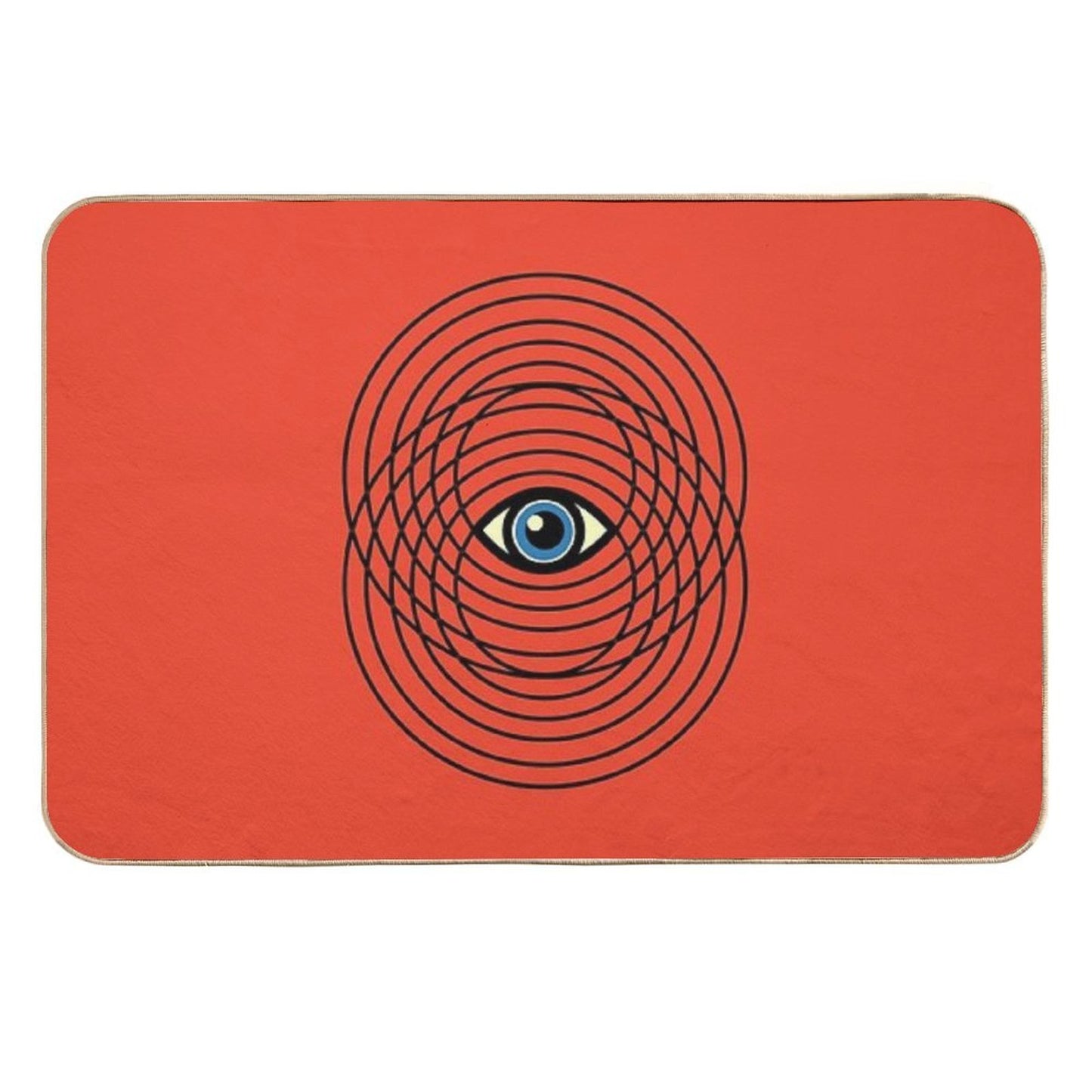 Hypnotic Eco-Friendly Bath Mat