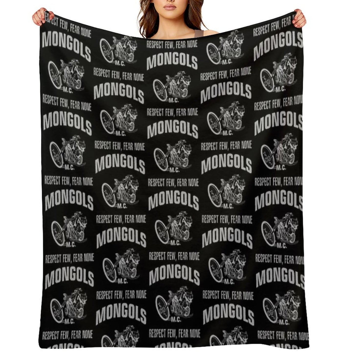The Mongols Respect Few Easy Care Throw Blanket