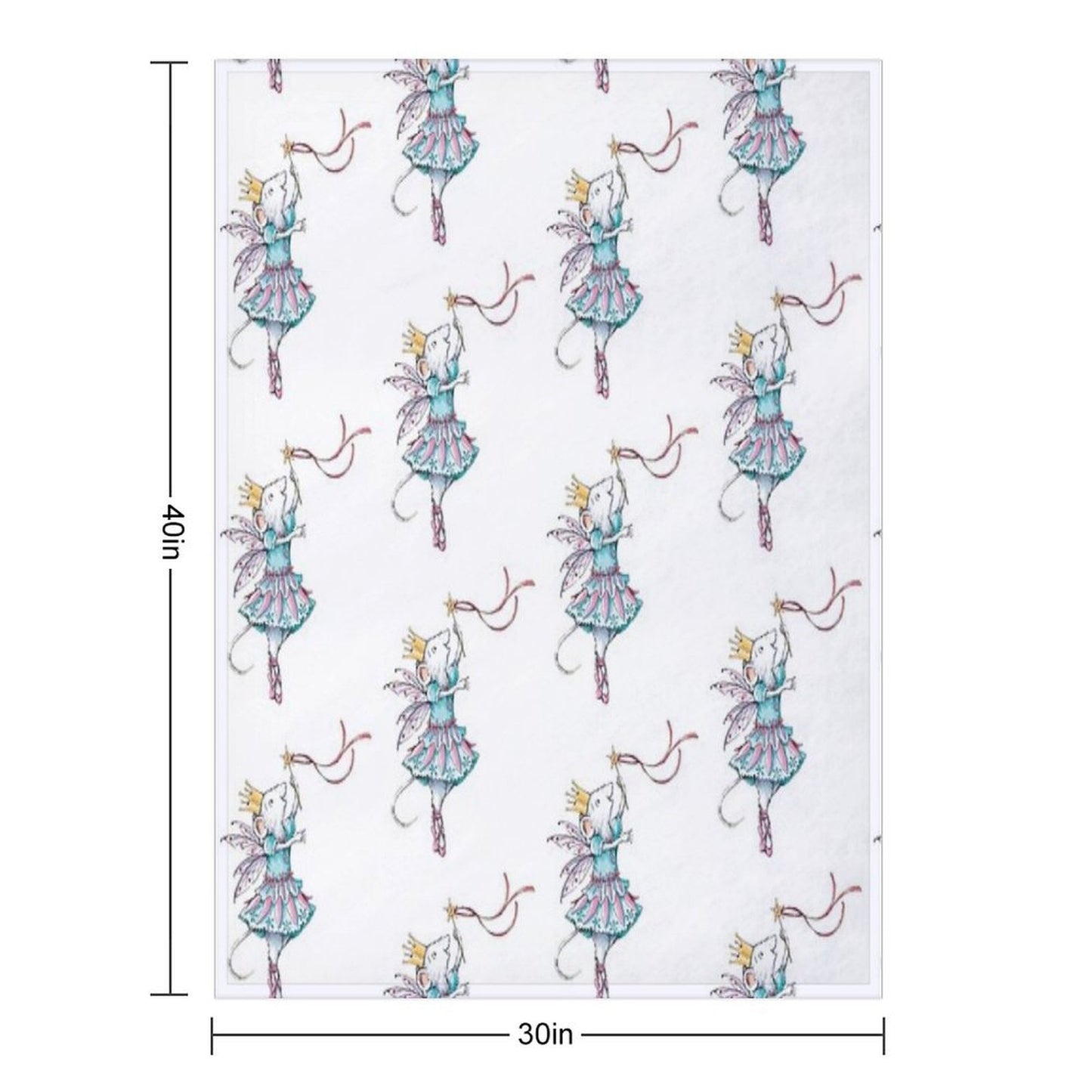 Angelina Ballerina Multi-functional Throw Blanket