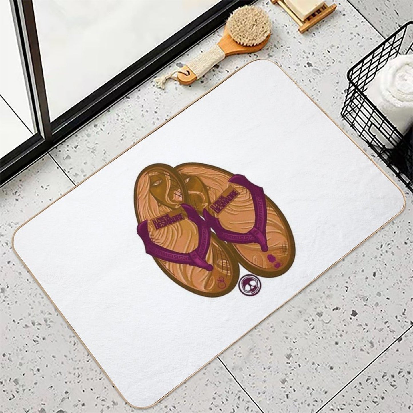Mom’s Law. Anti-Trip Bath Mat