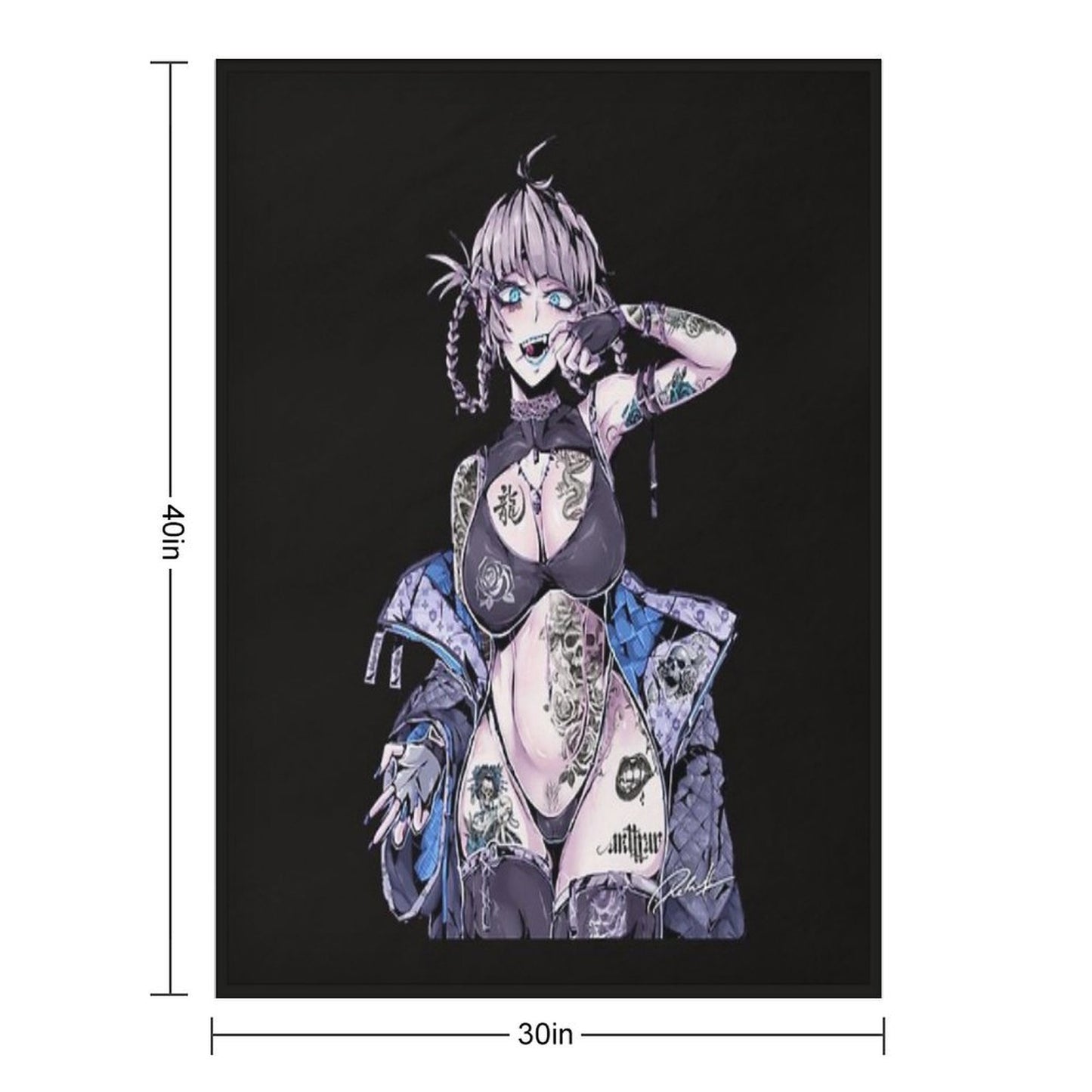 Nazuna Nanakusa Comfort Throw Blanket