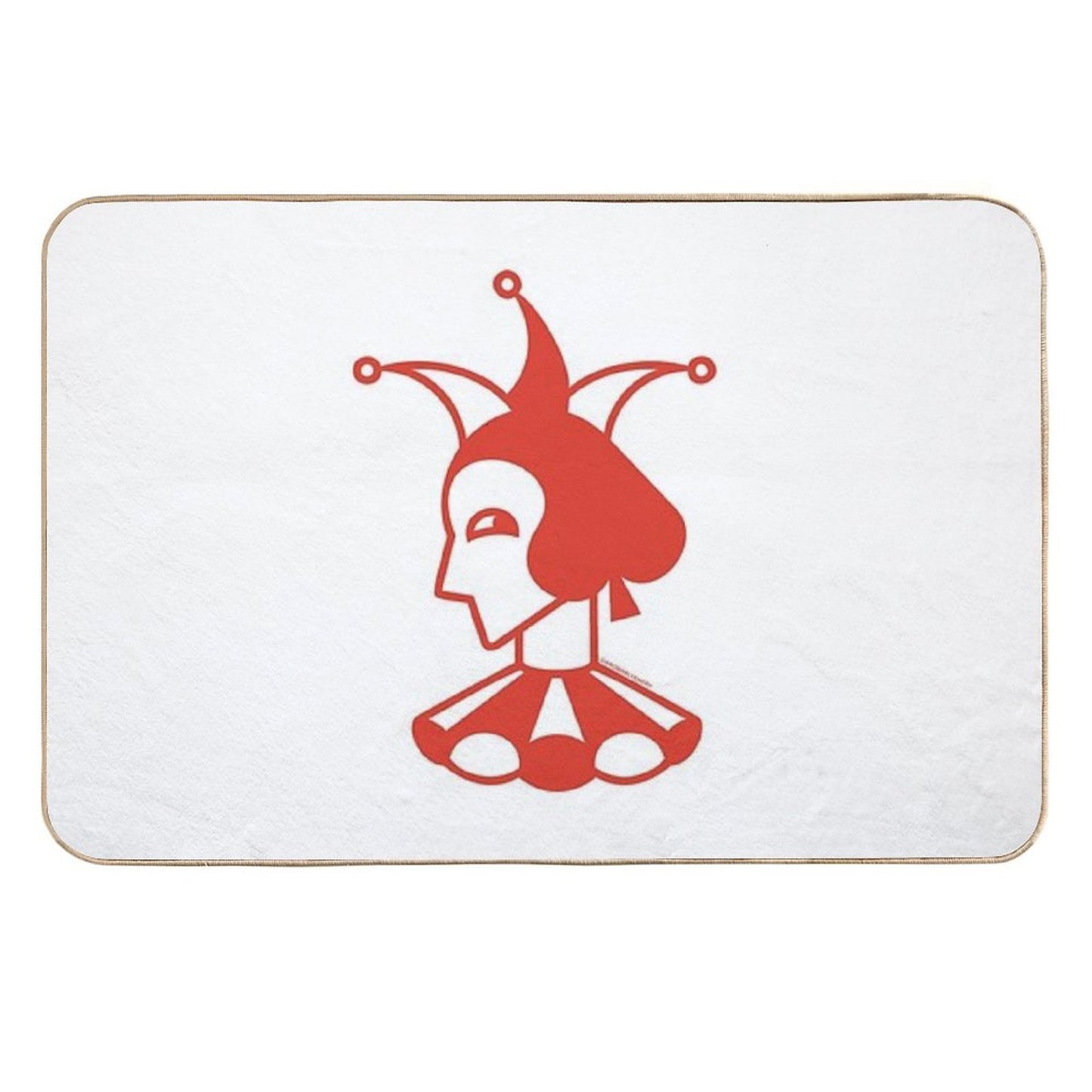 Jester of Spades Odorless Bath Mat