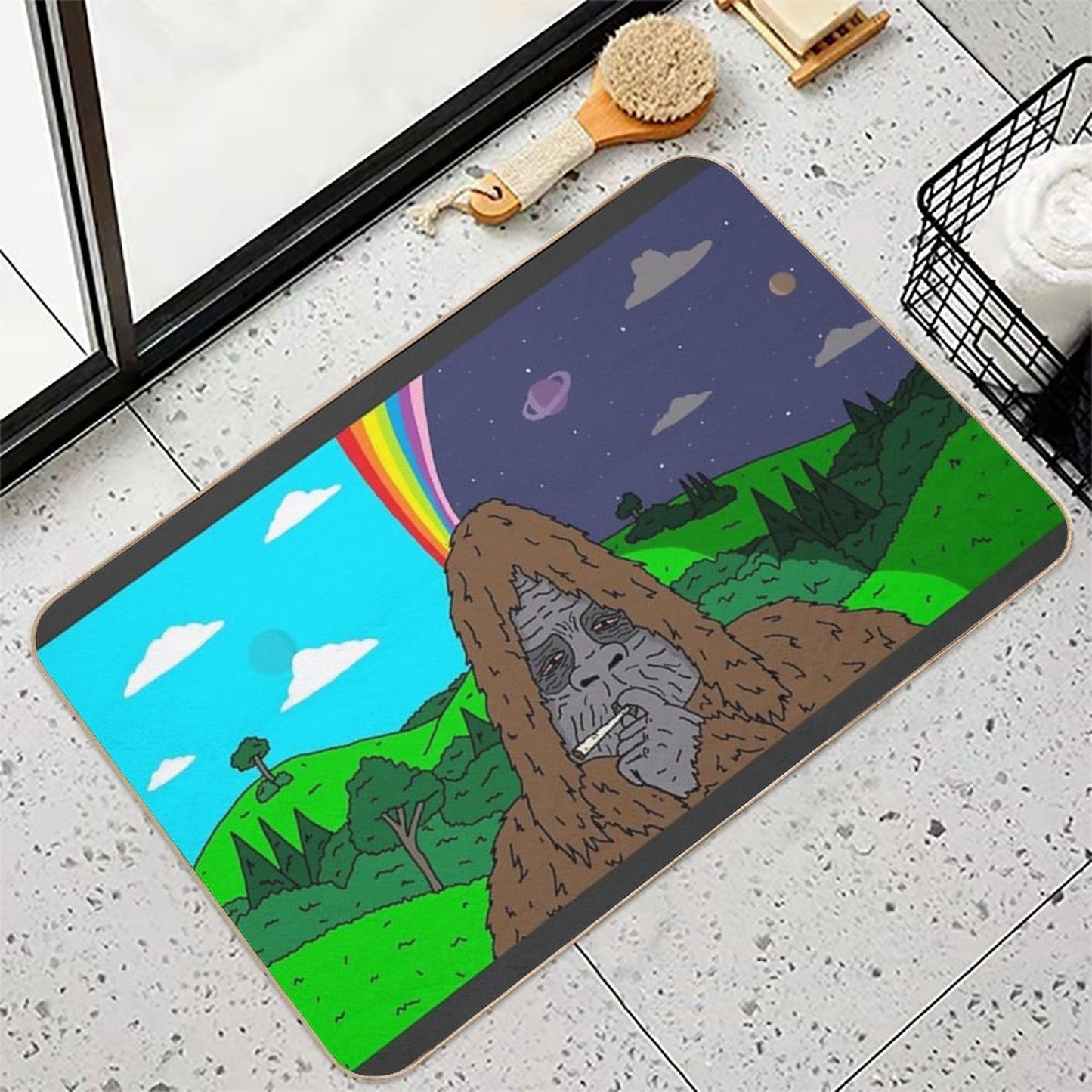 Tripper Snipper Sassy Durable Bath Mat