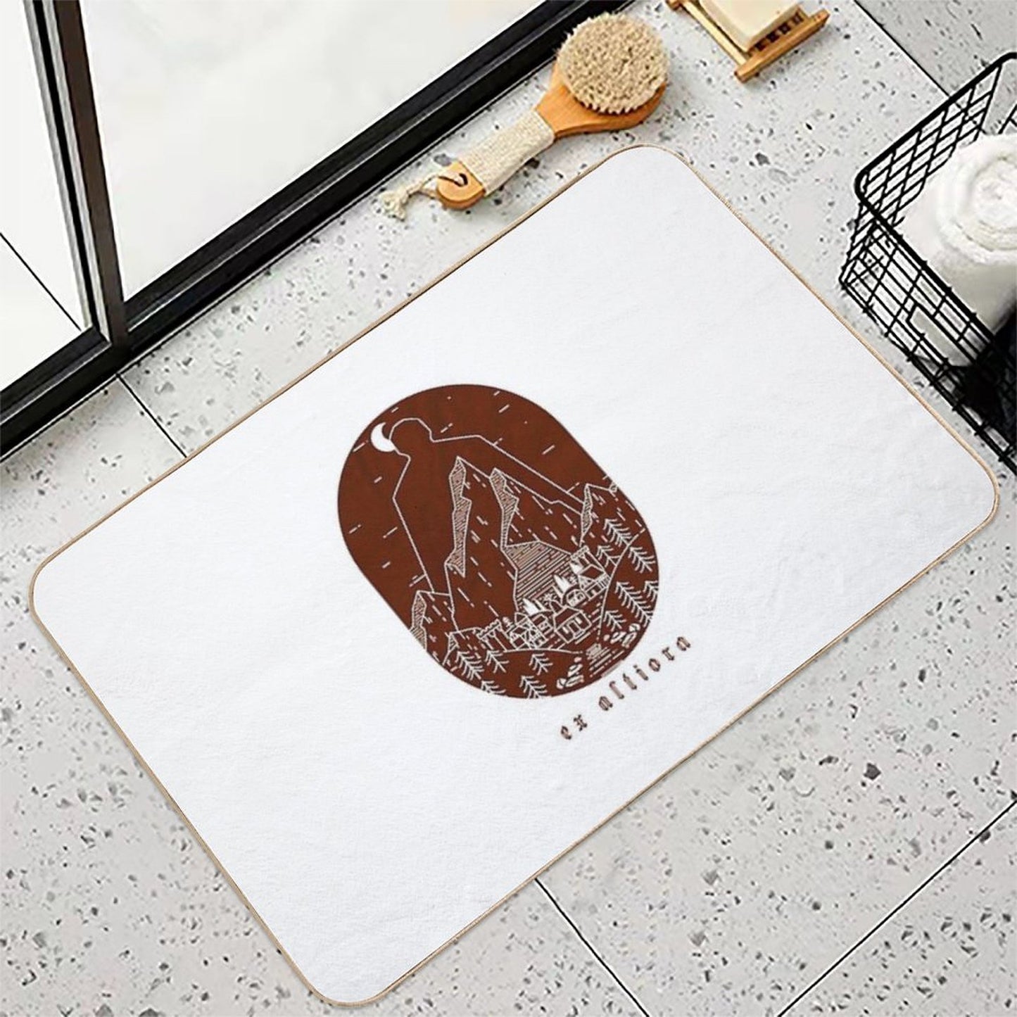 Ex Altiora Cover Non-Slip Bath Mat