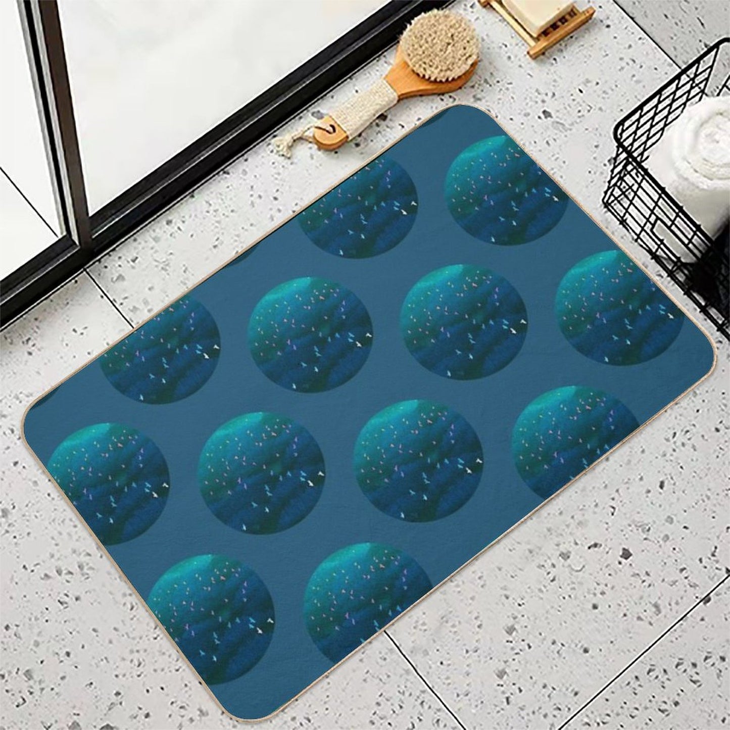 Amazonian Flight Non-Slip Bath Mat