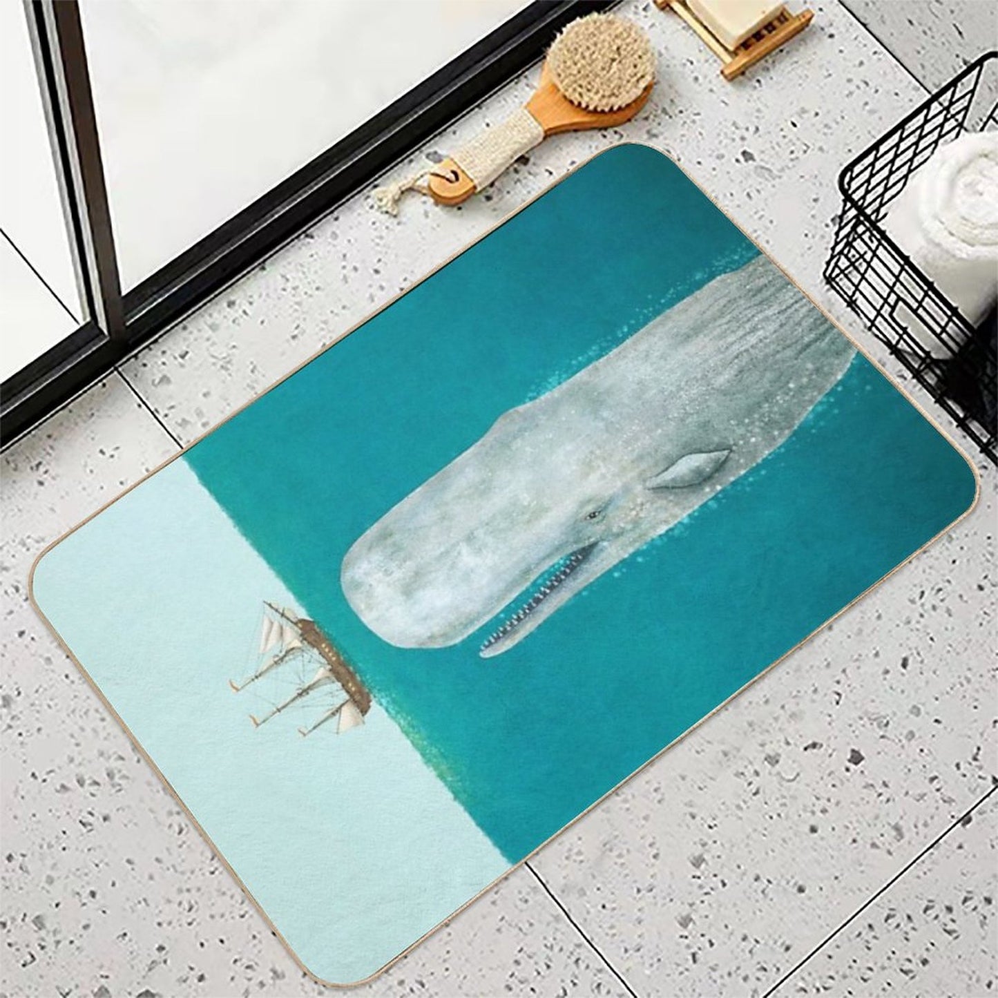 The Whale - Full Length Odorless Bath Mat