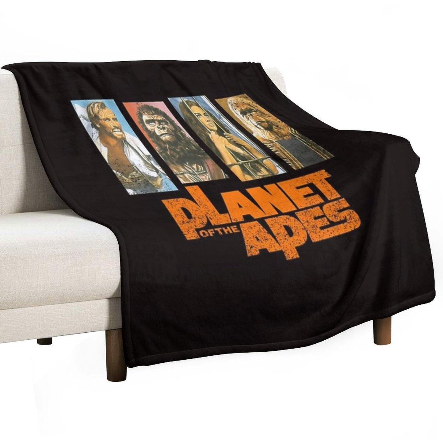 Film - Planet Of The Apes Eco-conscious Throw Blanket