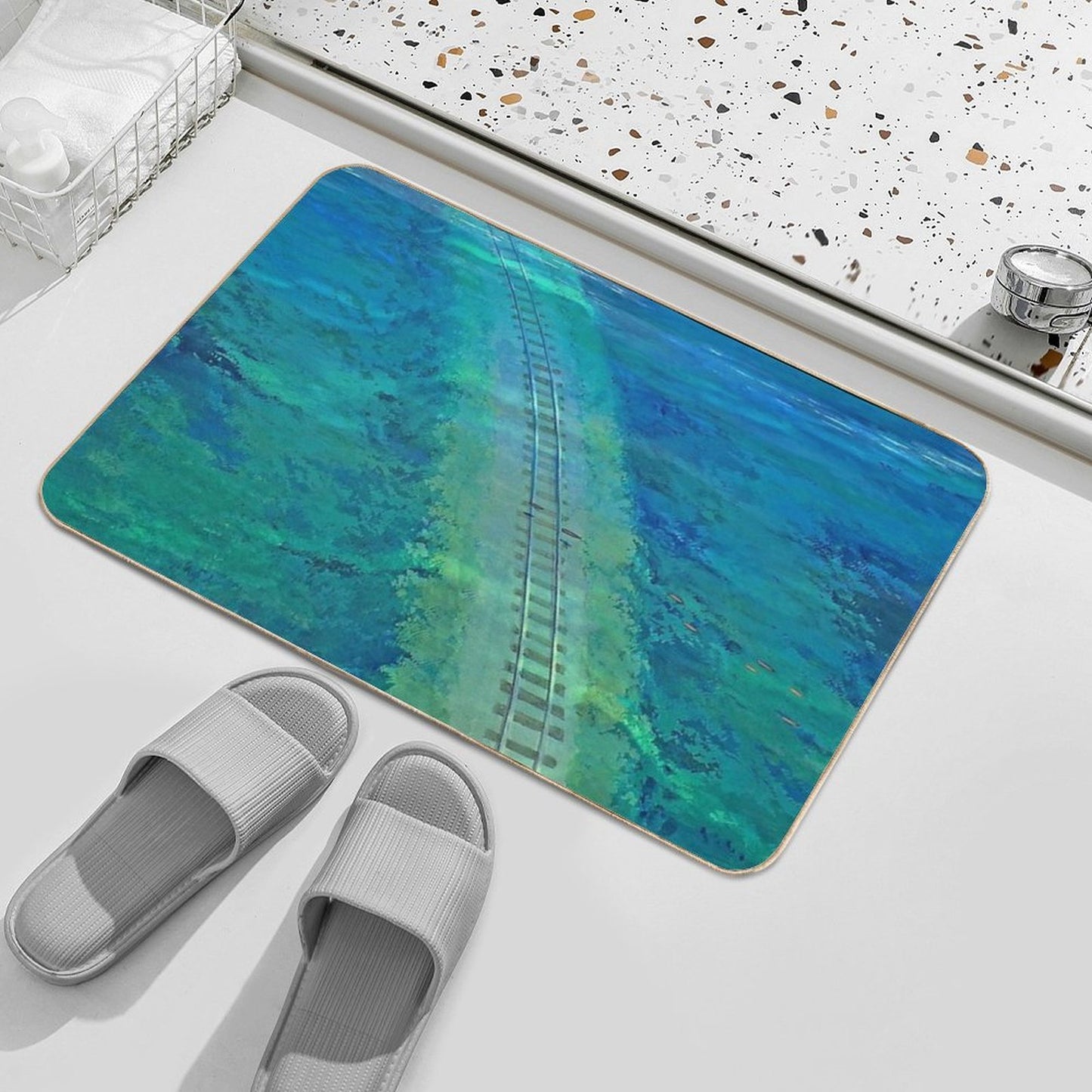 Find Our Way Long-Lasting Bath Mat
