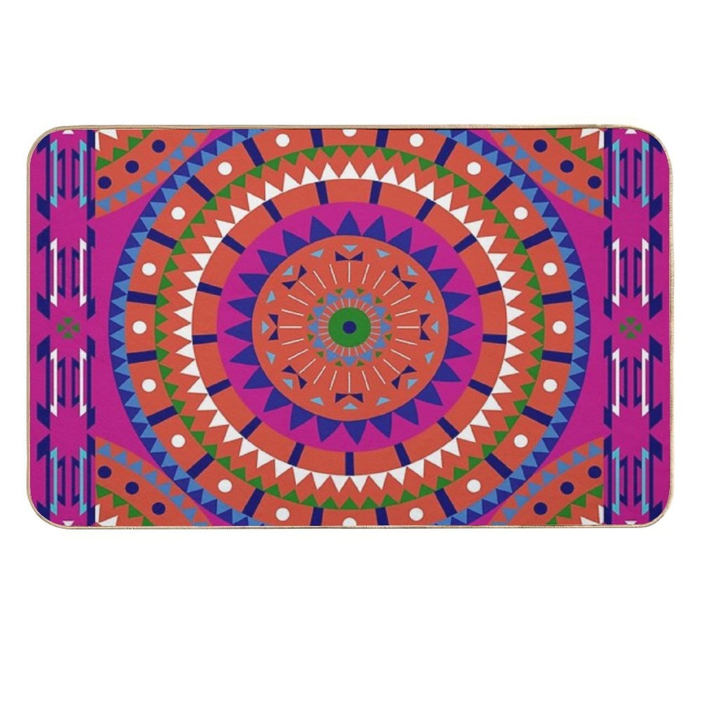 Mandala (Awakening) Easy To Clean Bath Mat