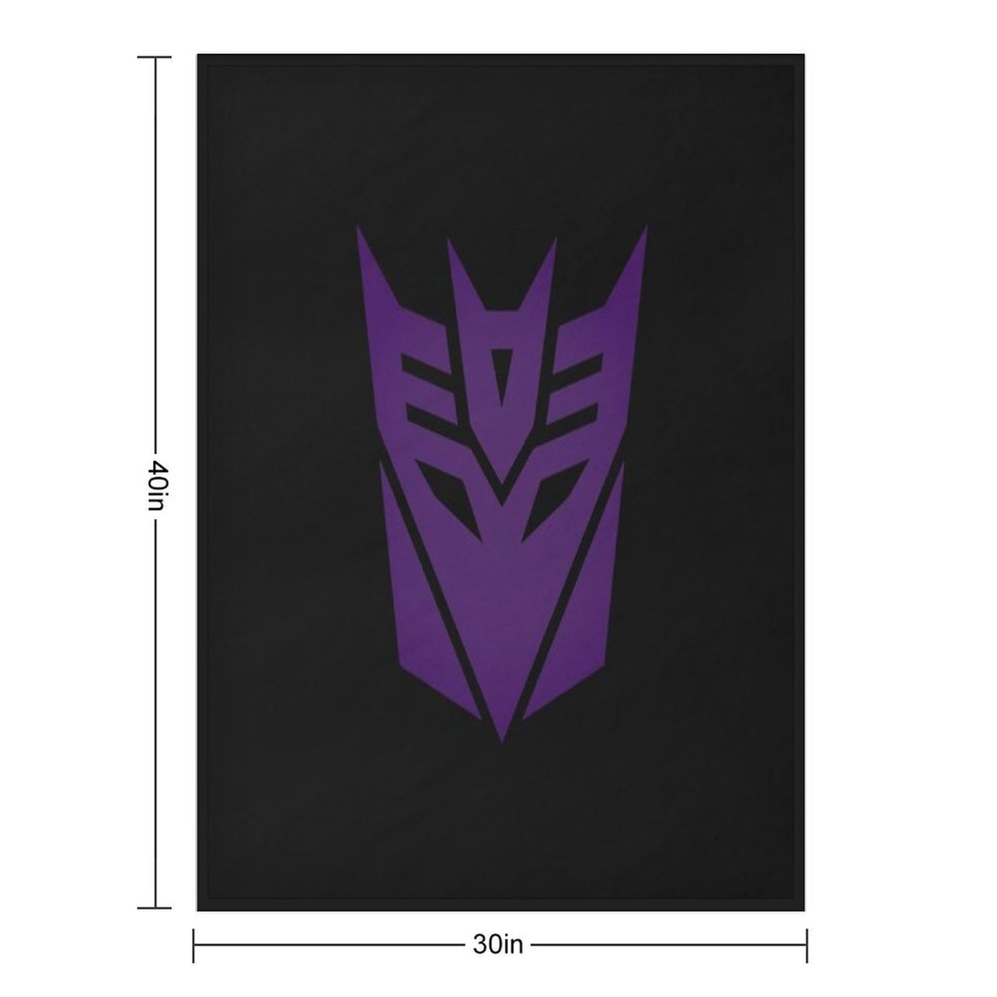 Decepticons Logo Multi-functional Throw Blanket