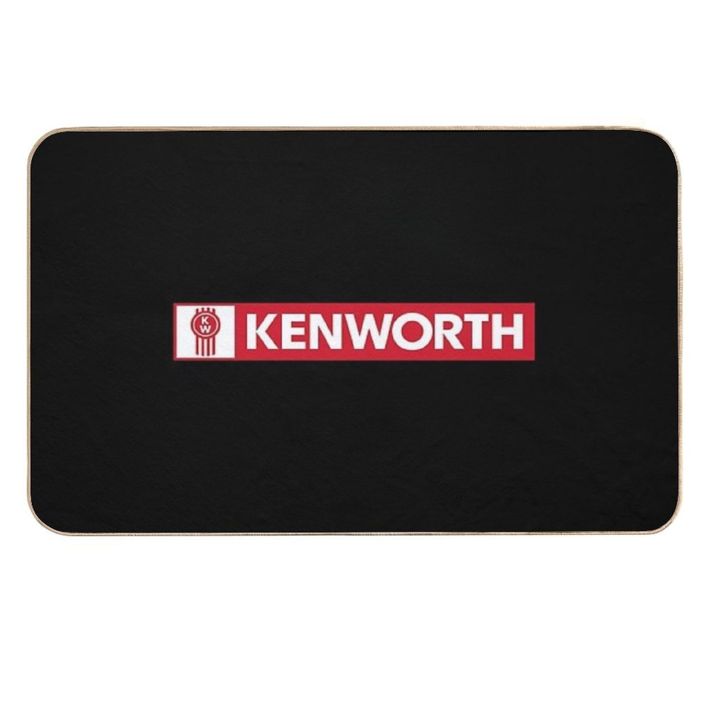 Kenworth Logo Truck Company Durable Bath Mat