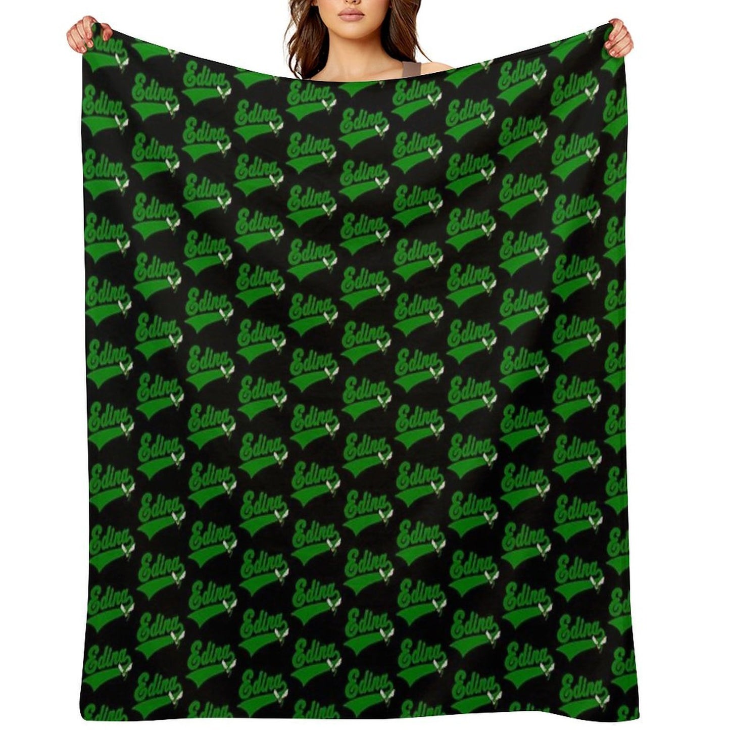 EDINA Shrink-resistant Throw Blanket