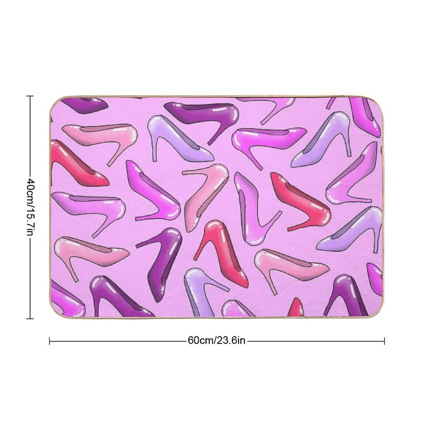 Doll Shoes Odorless Bath Mat