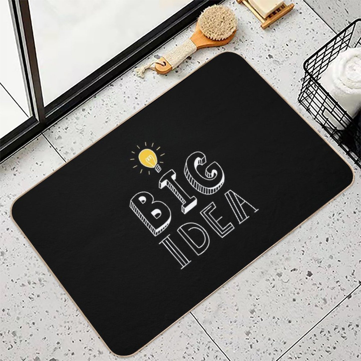 BIG IDEA Long-Lasting Bath Mat