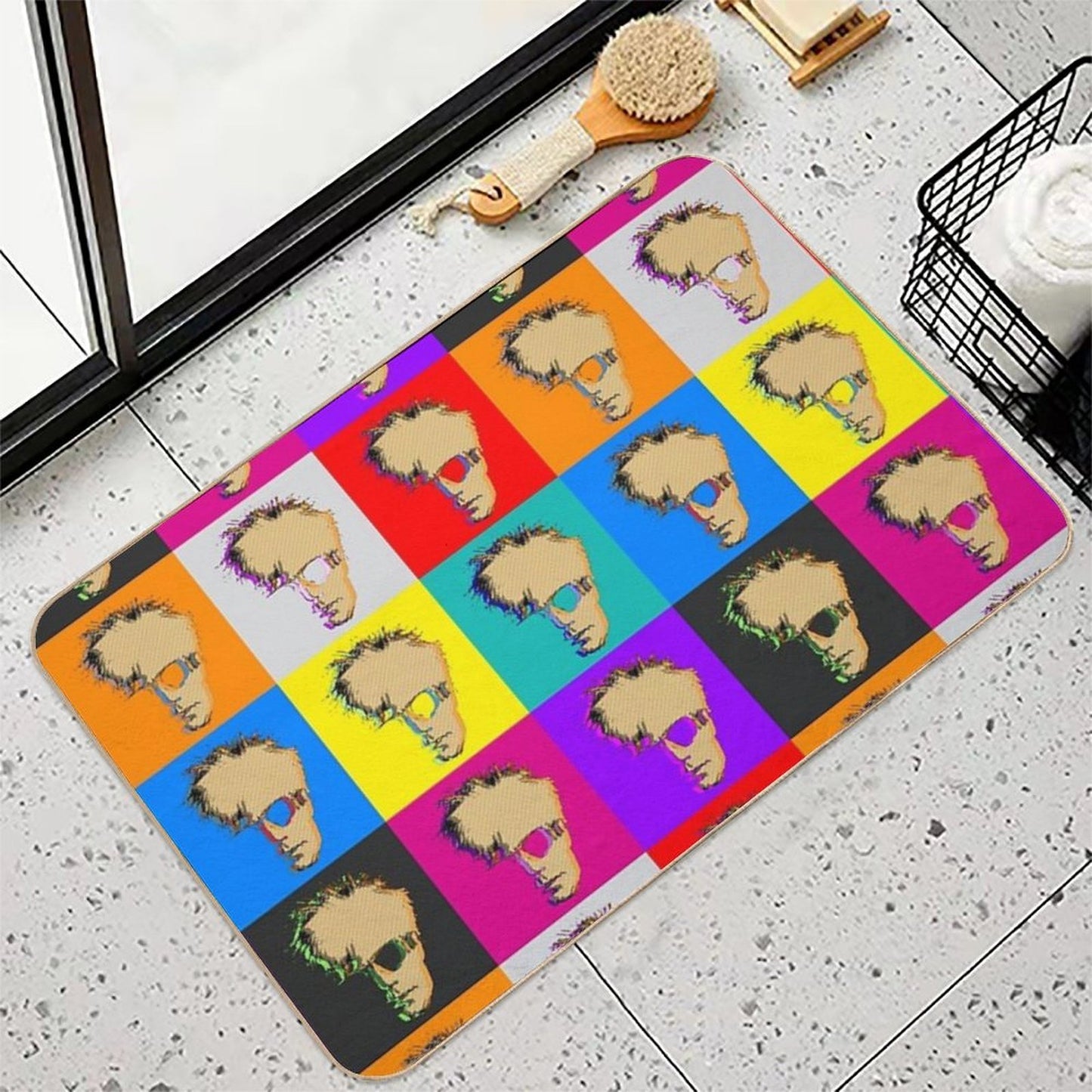 A.Warhol Absorbent Bath Mat