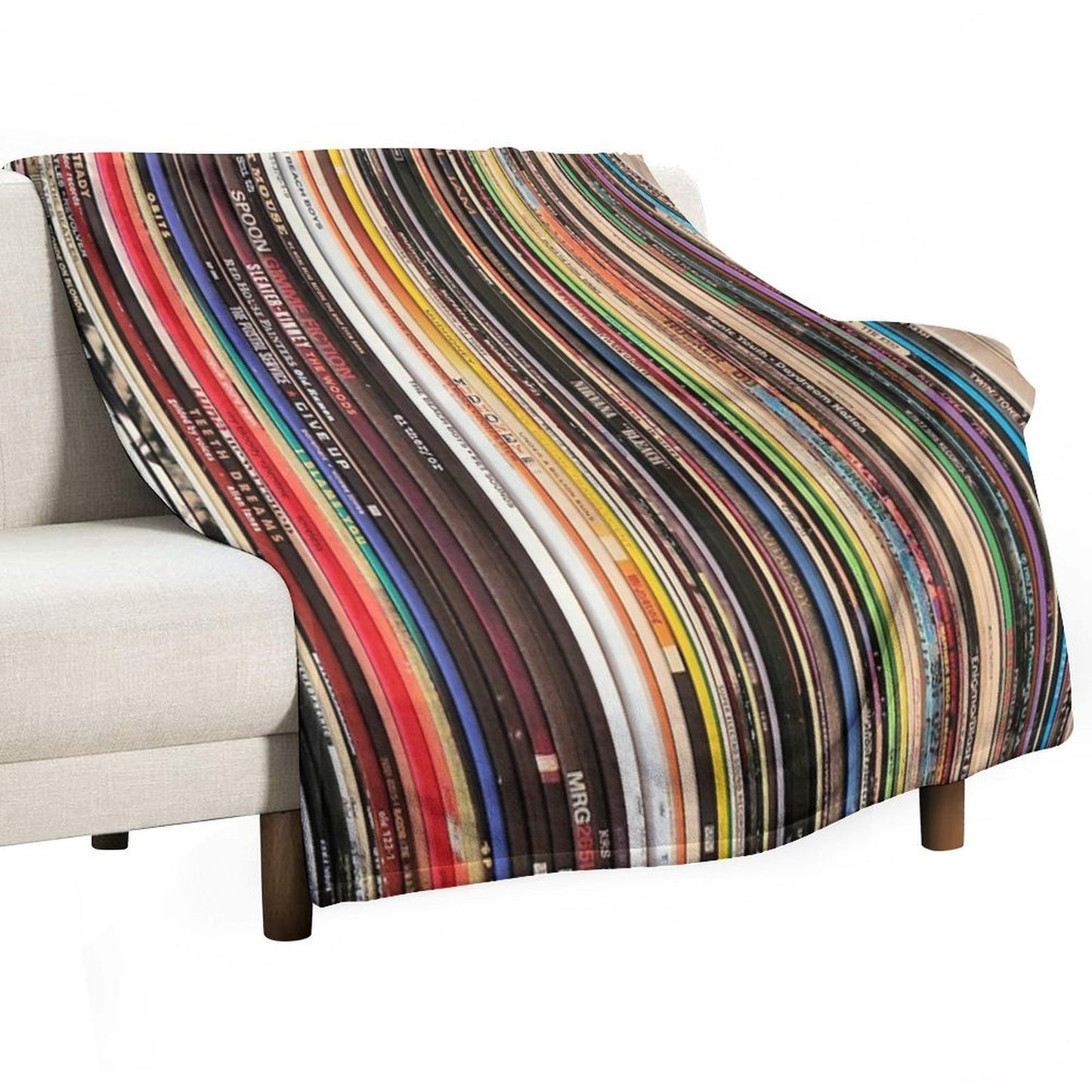 Ultimate Vinyl Record Collection Durable Throw Blanket