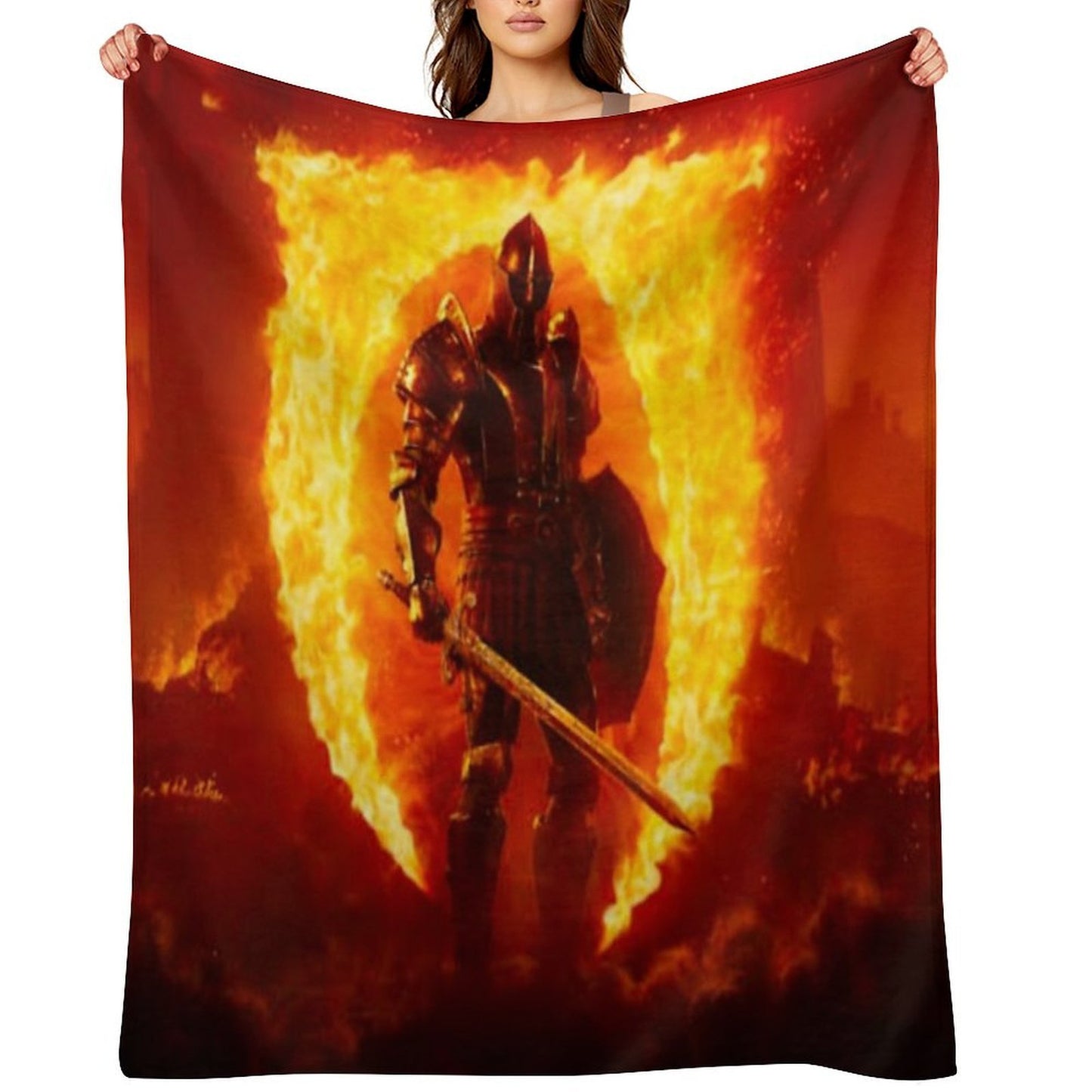 Oblivion Durable Throw Blanket