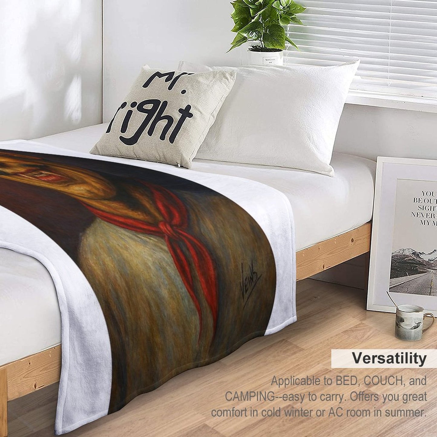 Cantinflas Vampiro Wrinkle-free Throw Blanket