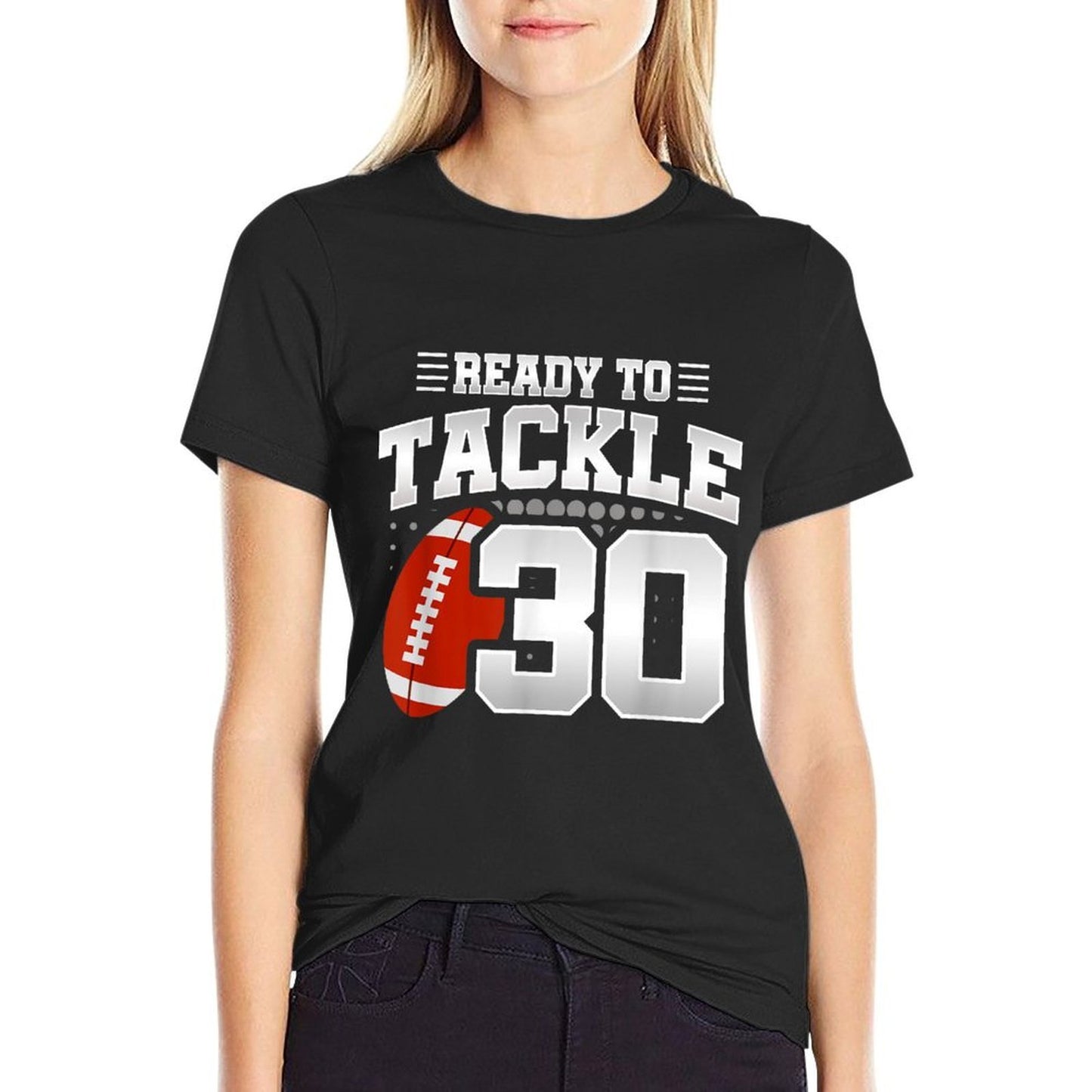 30th Birthday - Football Birthday Party - 30th Birthday Quick-drying T-Shirt