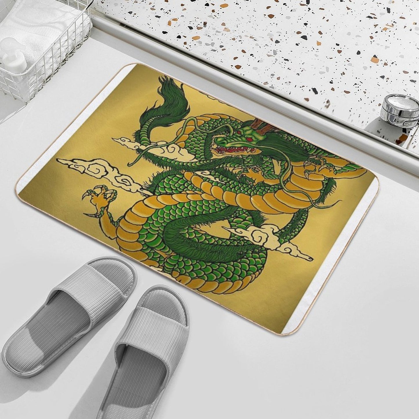 Traditional Shenron Absorbent Bath Mat