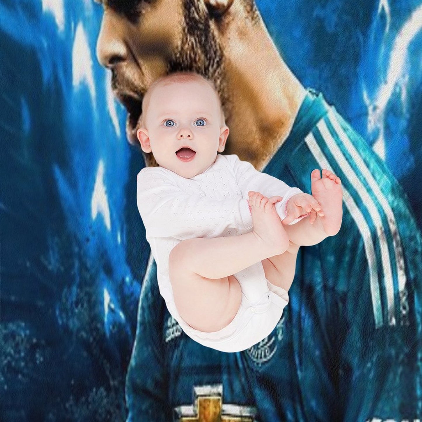 David De Gea Wrinkle-free Throw Blanket
