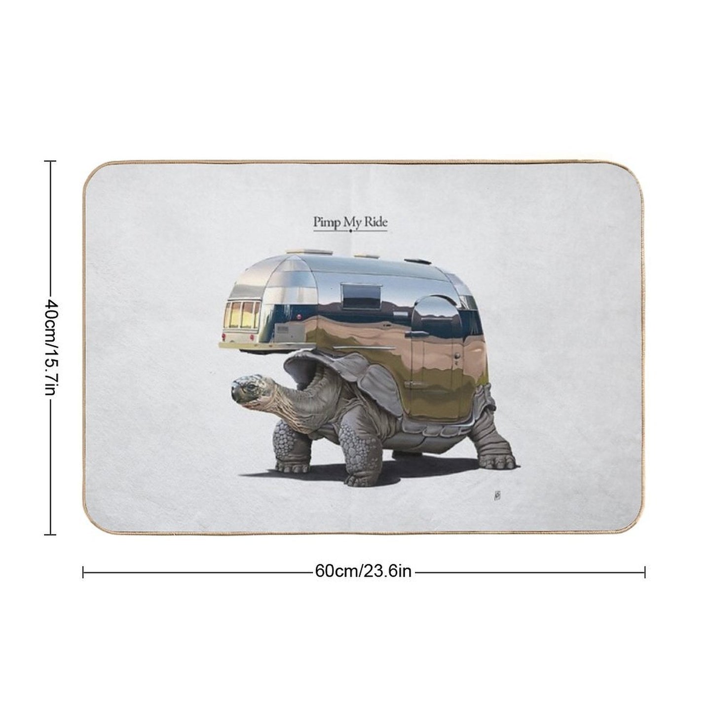 Pimp My Ride Easy Maintenance Bath Mat