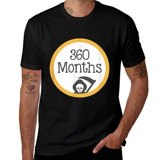 Funny 30th Birthday Milestone Belly Badge Gift  Fade-proof Color T-Shirt