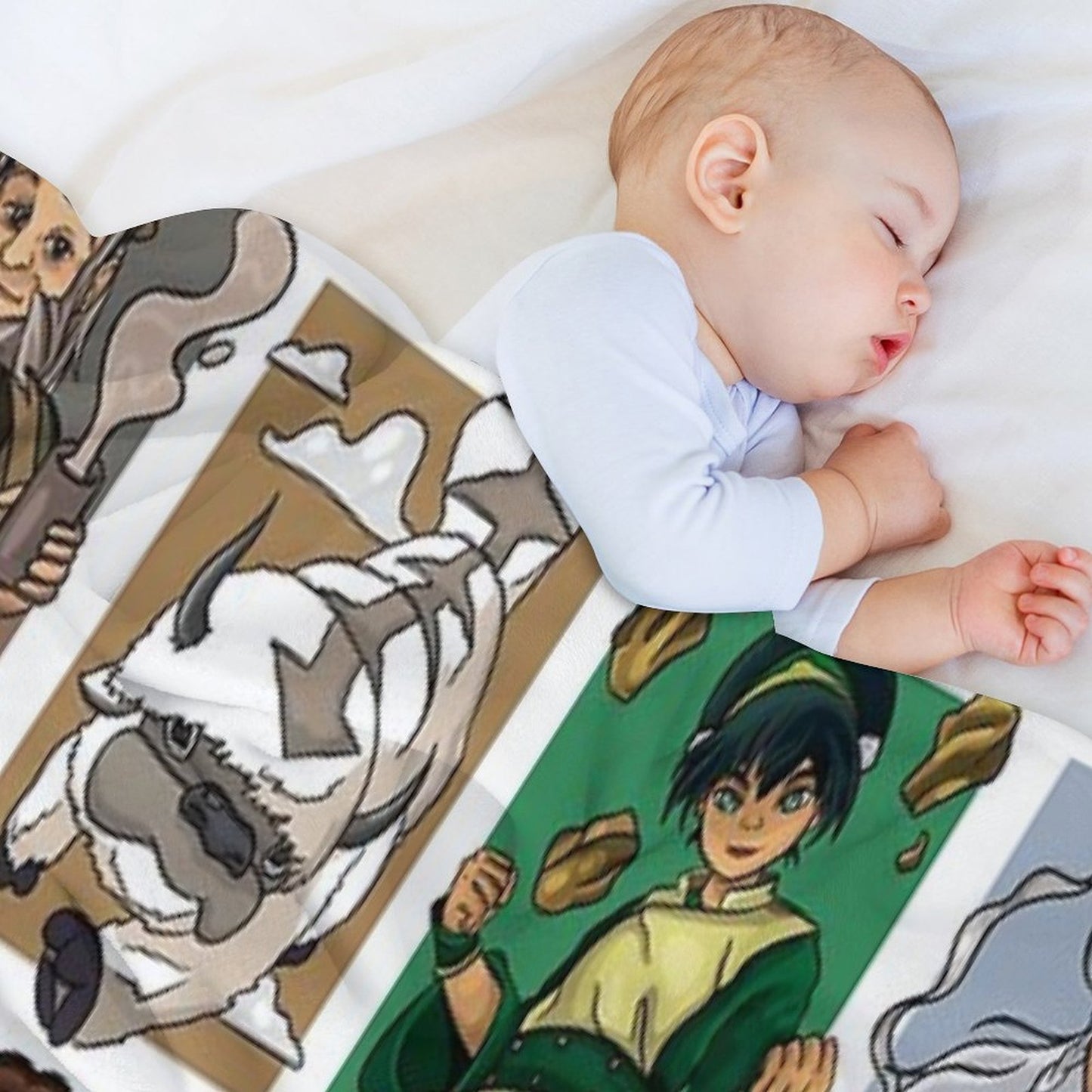 Avatar The Last Airbender Digital Art Anti-pilling Throw Blanket