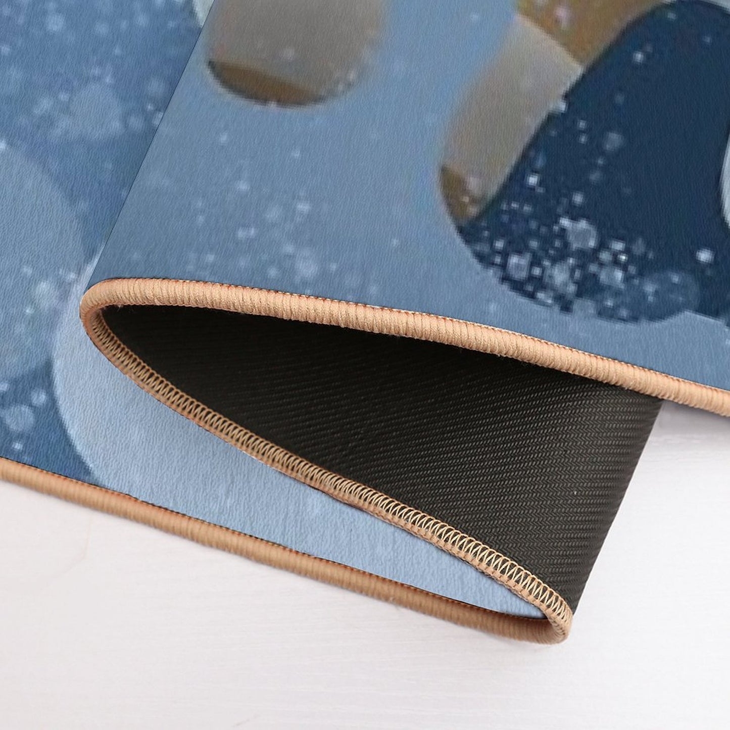 Storm Waves Repositionable Bath Mat