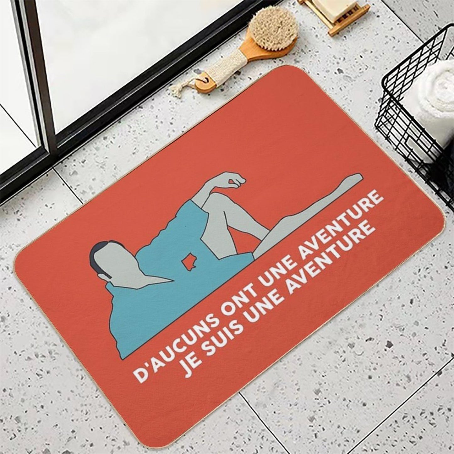 I Am An Adventure - OSS 117 Multi-Purpose Bath Mat