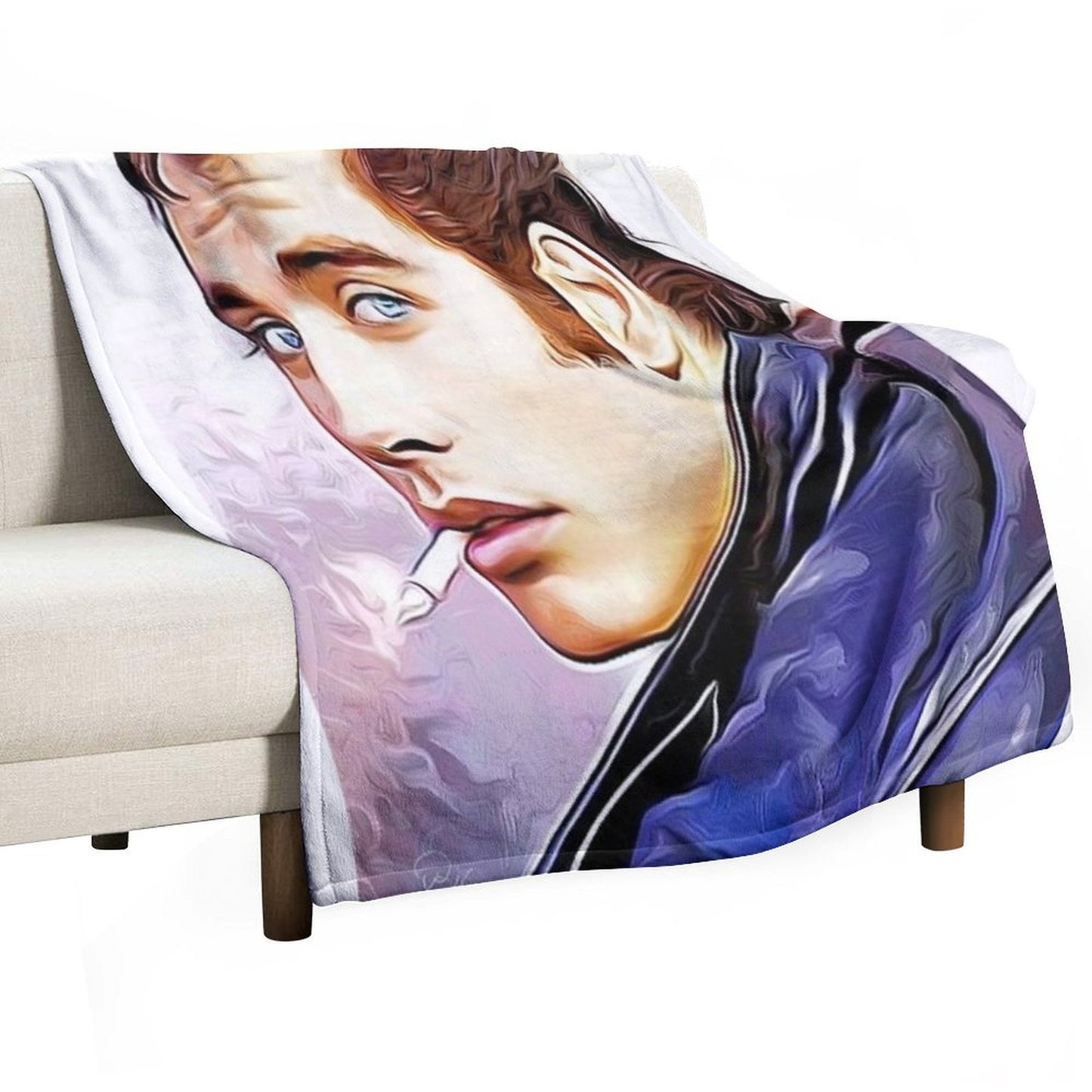 DANNY ZUKO John Travolta Durable Throw Blanket
