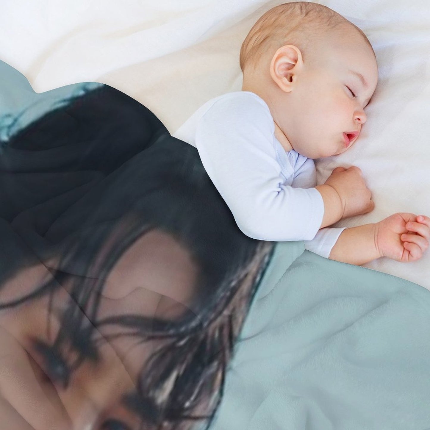 Mingyu And Heart from Hot Mv Velvety-soft Throw Blanket