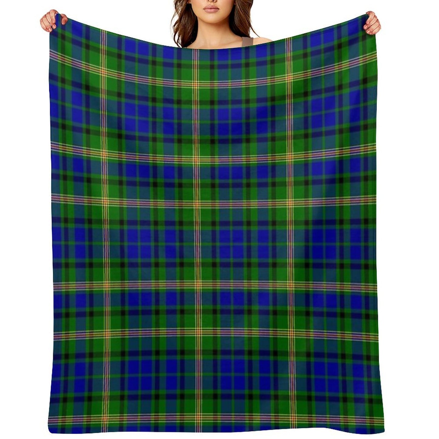 Clan Maitland Tartan Quick-dry Throw Blanket