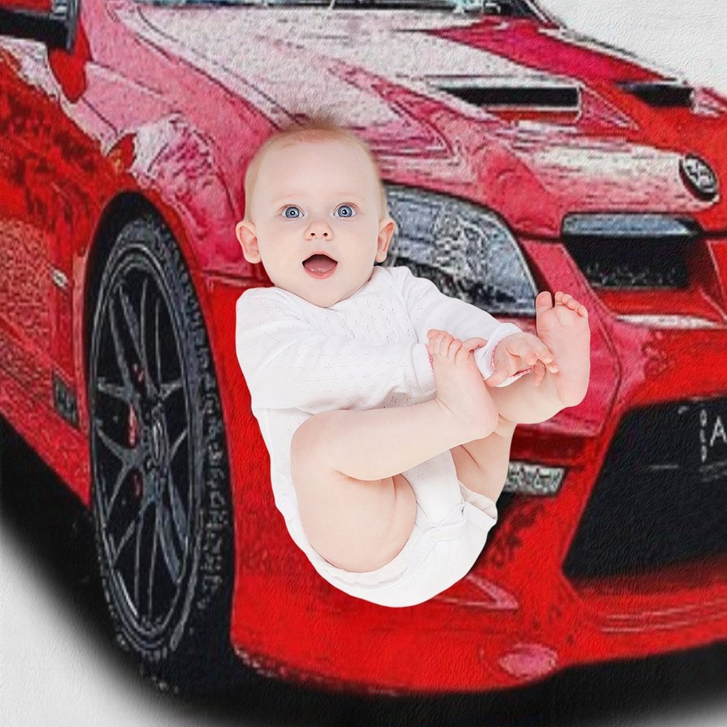 Sting Red VE HSV Maloo Comfort Throw Blanket
