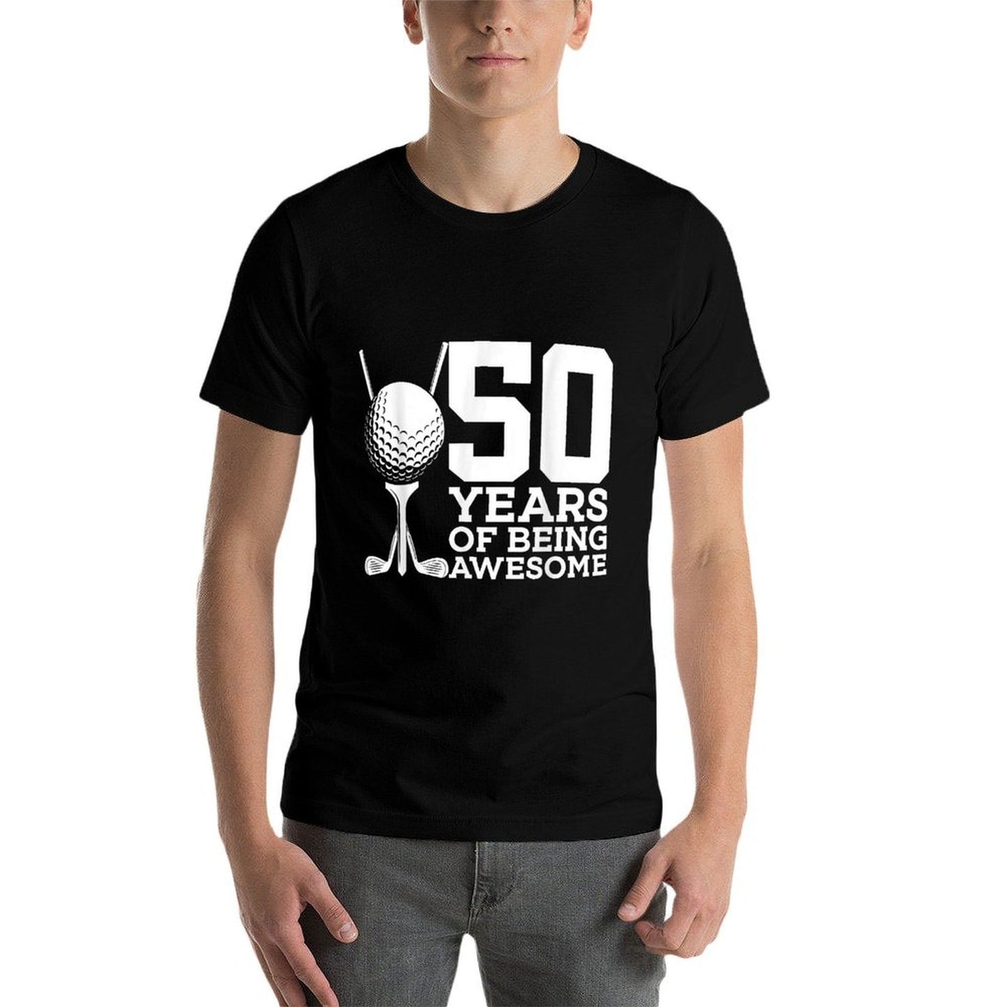 50 YEARS OF BEING AWESOME GOLF 50TH BIRTHDAY Classic T-Shirt