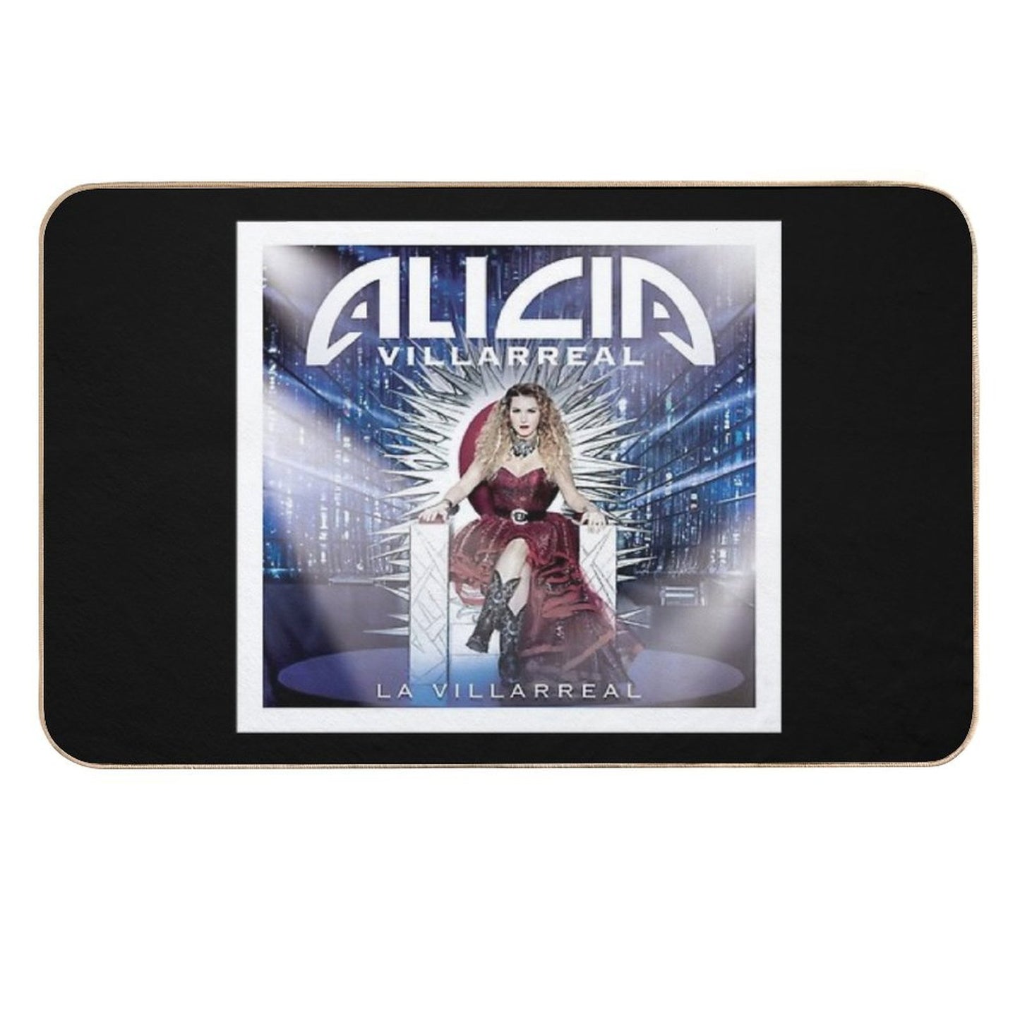 Alicia Villarreal - La Villarreal Album 2017 Absorbent Bath Mat